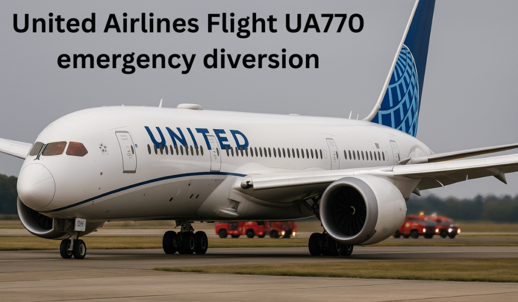 United Airlines Flight UA770 emergency diversion