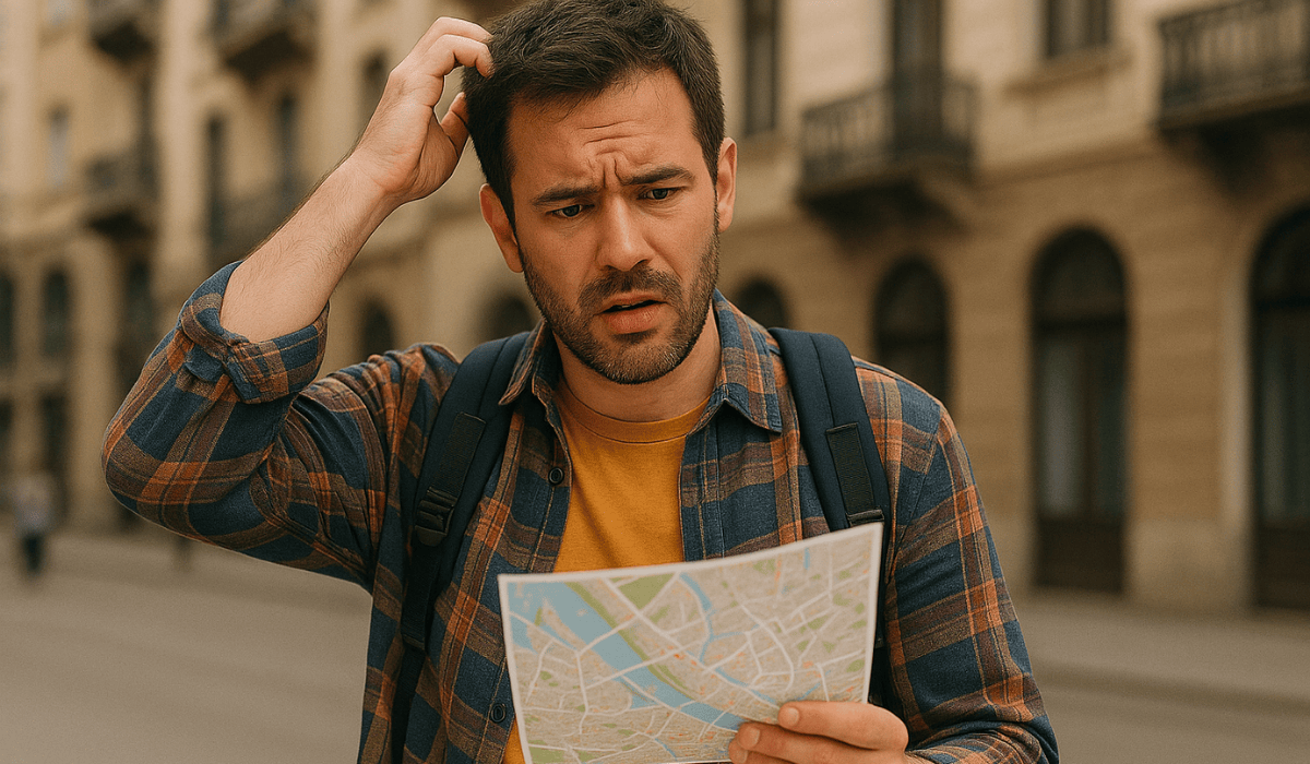 The Traveler Hired the Wrong Tour Guide