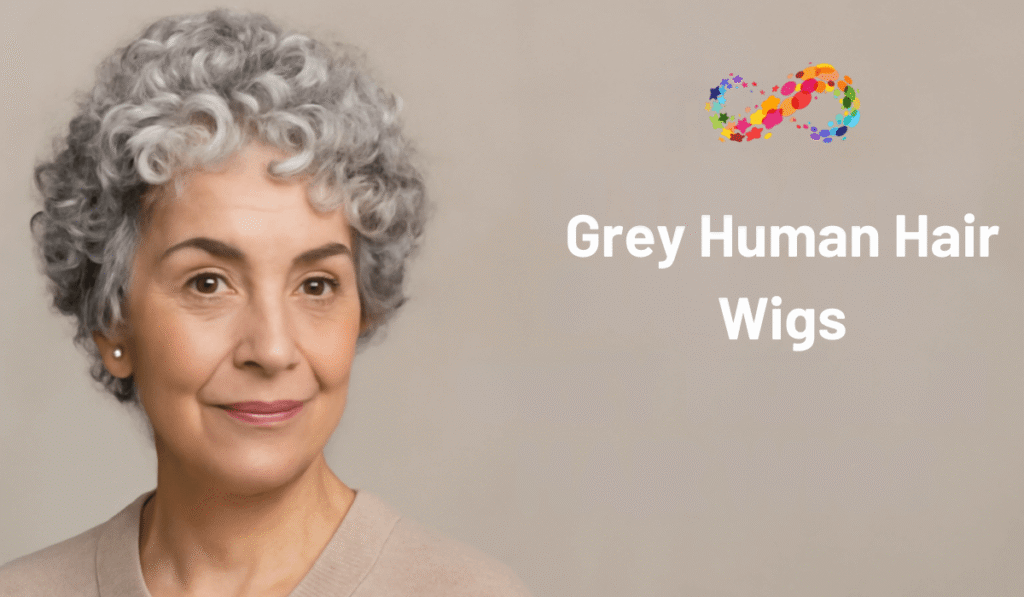 Grey Human Hair Wigs