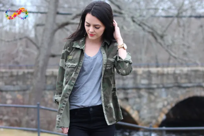 How to Style a Camo Jacket