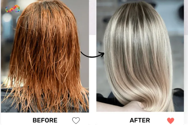 What happens if you put bleach in your hair