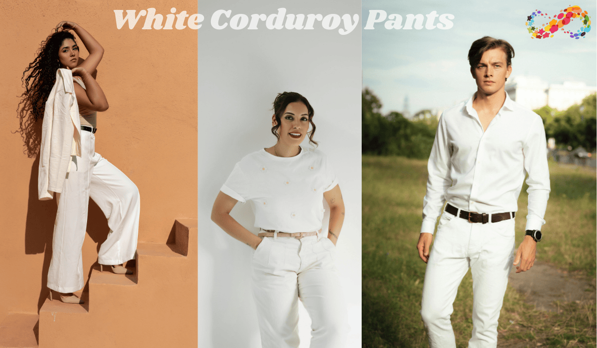 White Corduroy Pants
