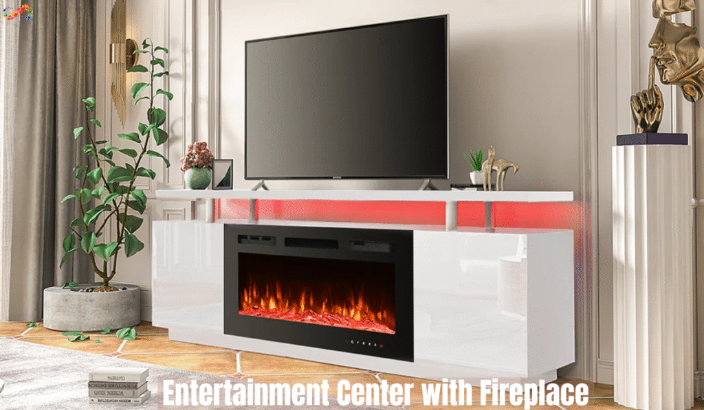 Entertainment Center with Fireplace