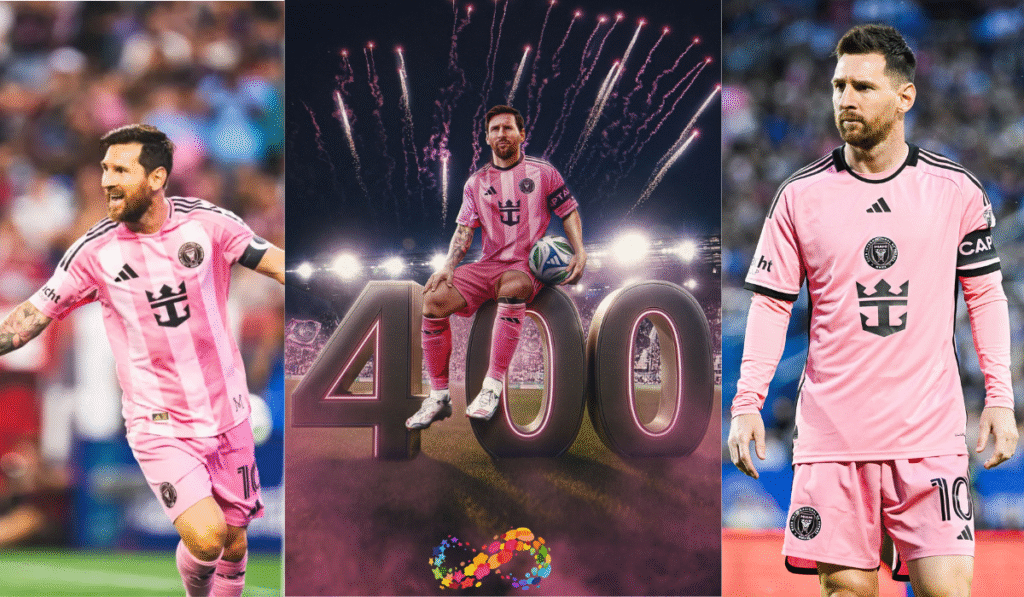 Messi 400th Assist Inter Miami